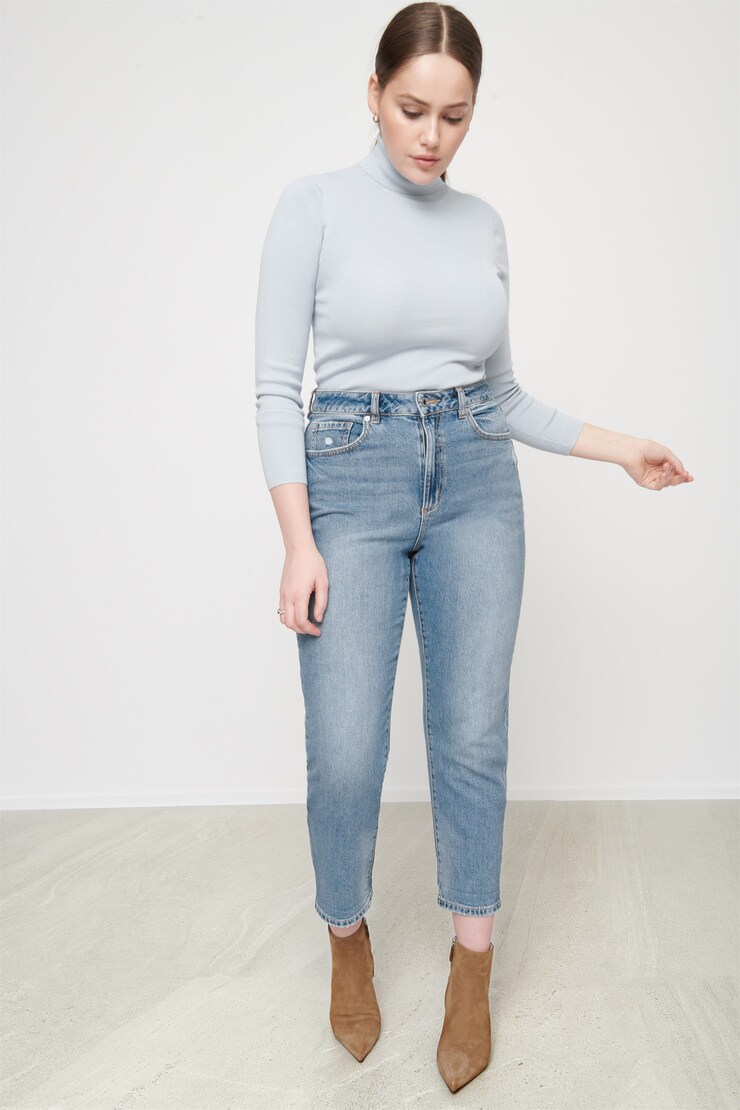 ETHOS | Claudia Ultra High Waist Mom Jeans Sabina large
