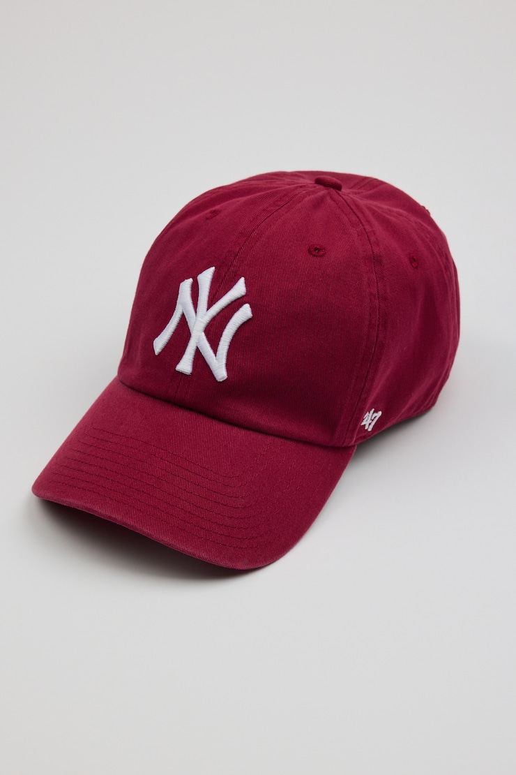 47 BRAND Clean Up Cap - NY, Sour Cherry Burgundy, large
