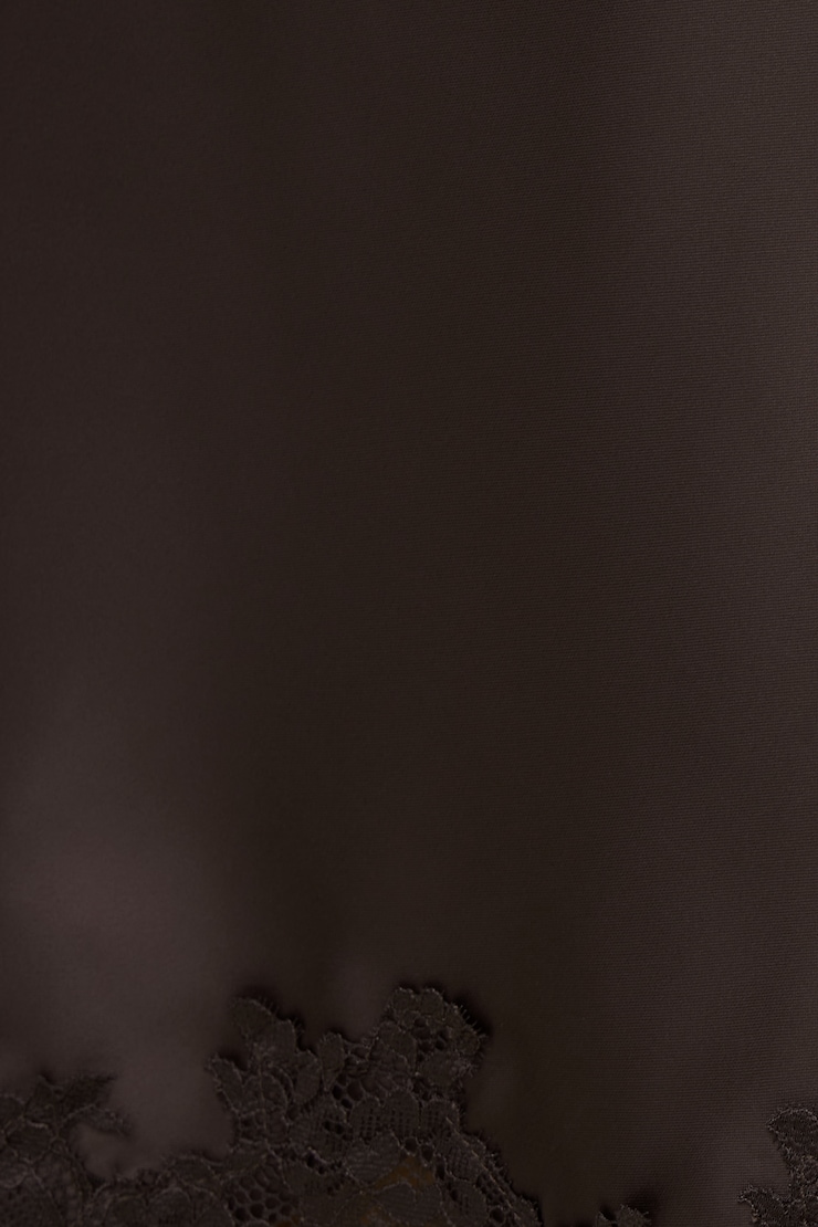 Alli Lace Satin Mini Skirt