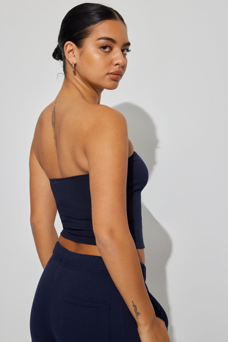Tasia Tube Top, Mariana Blue, large