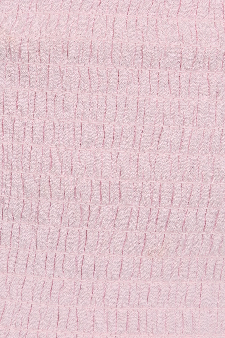 Samantha Smocked Halter Top, Light Pink, large