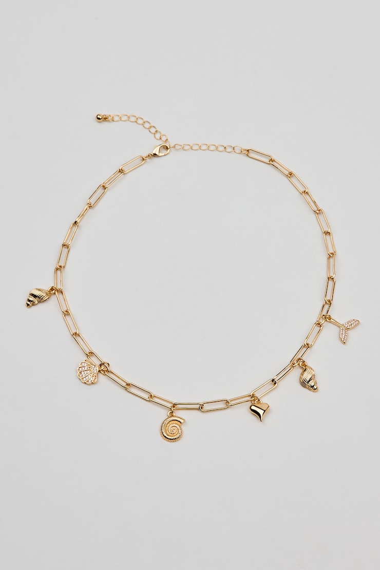 Beachcomber Charm Necklace