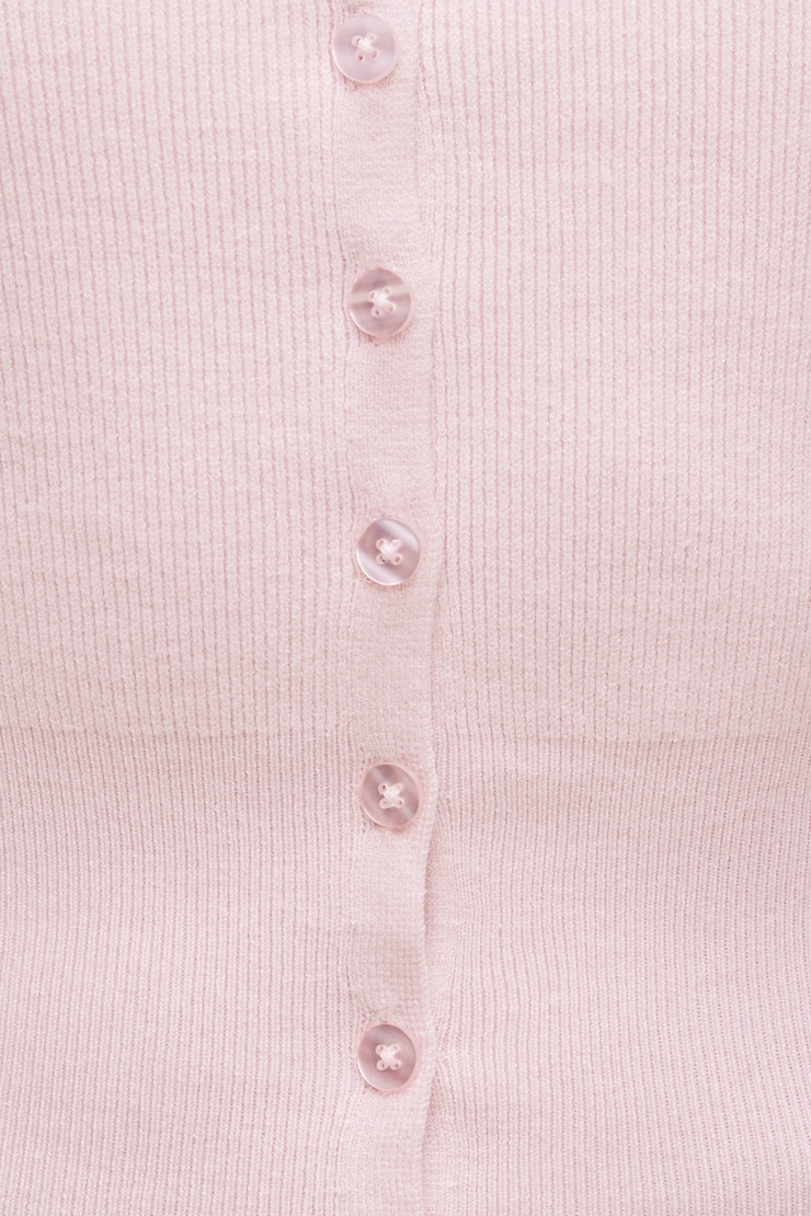 Sara Ribbed Cinch Hem Cardigan