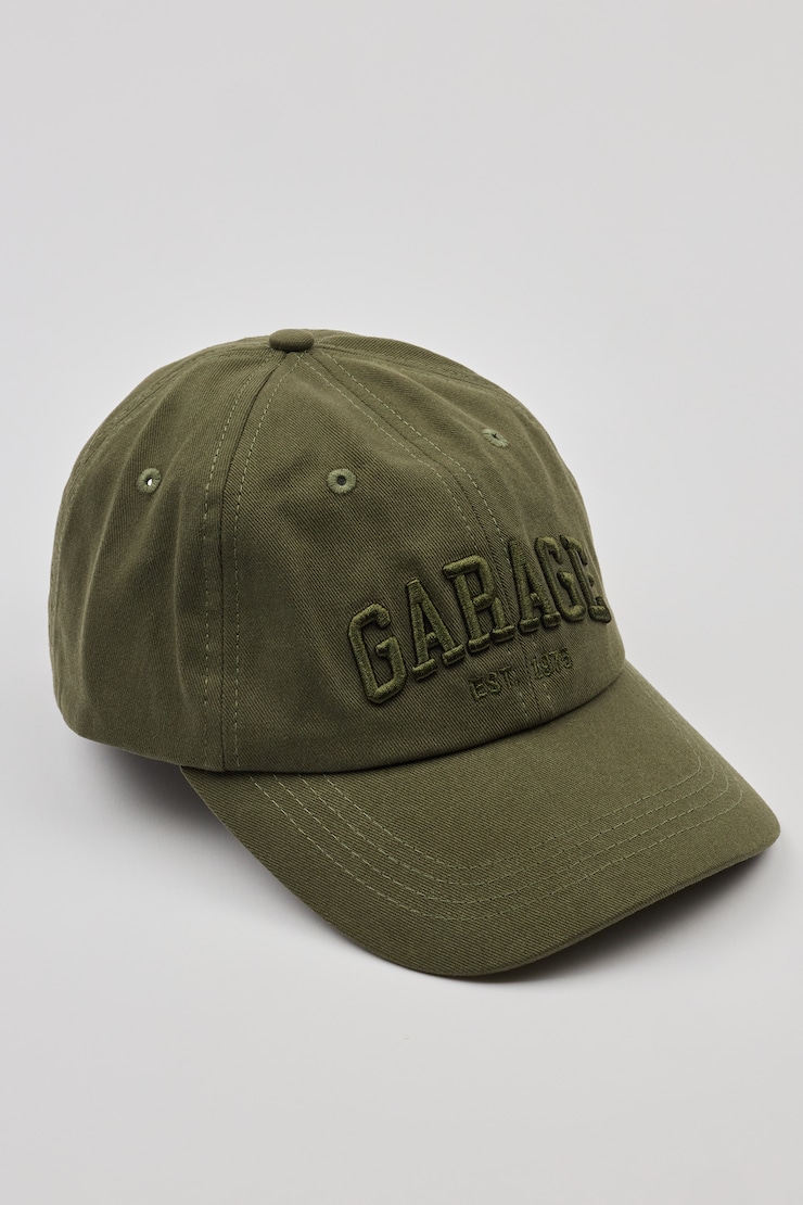 GARAGE Branded Cap, Martini Green, large