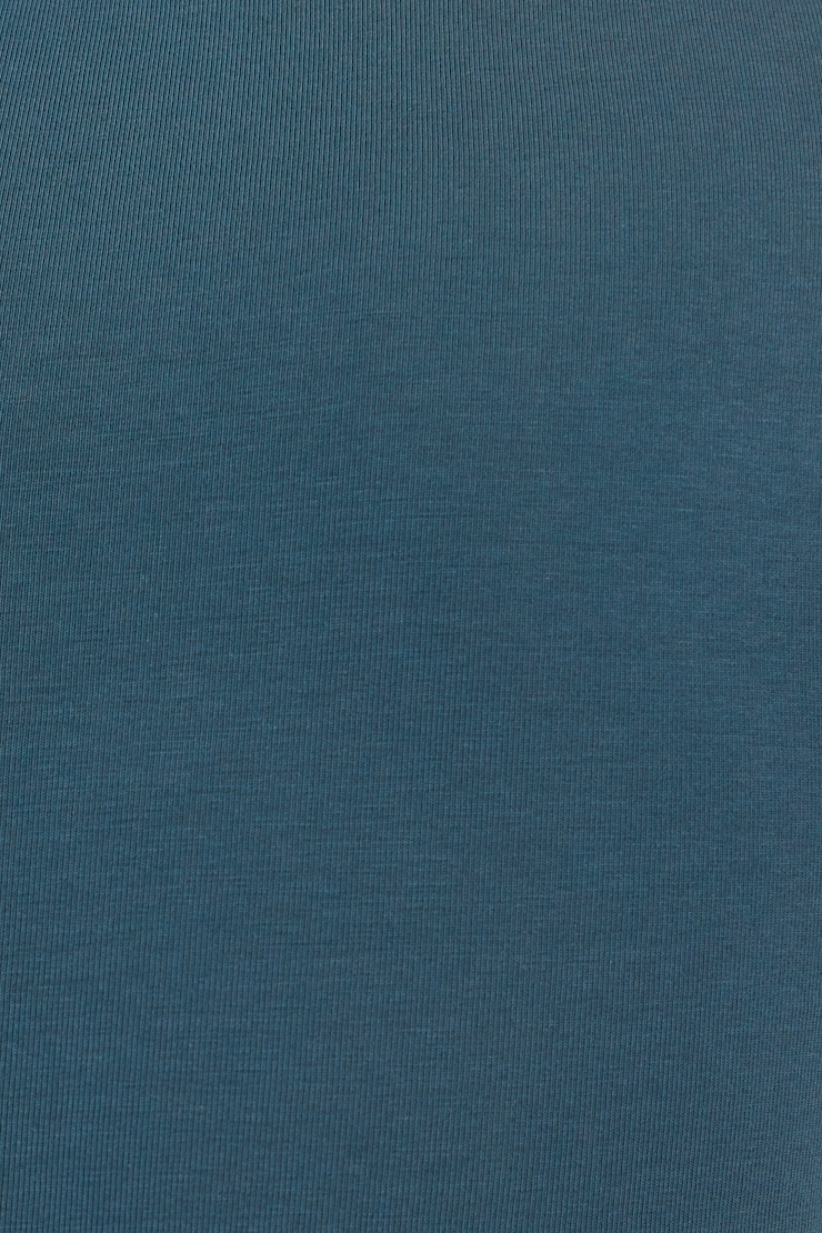 Portia Square Neckline T Shirt, True Teal, large