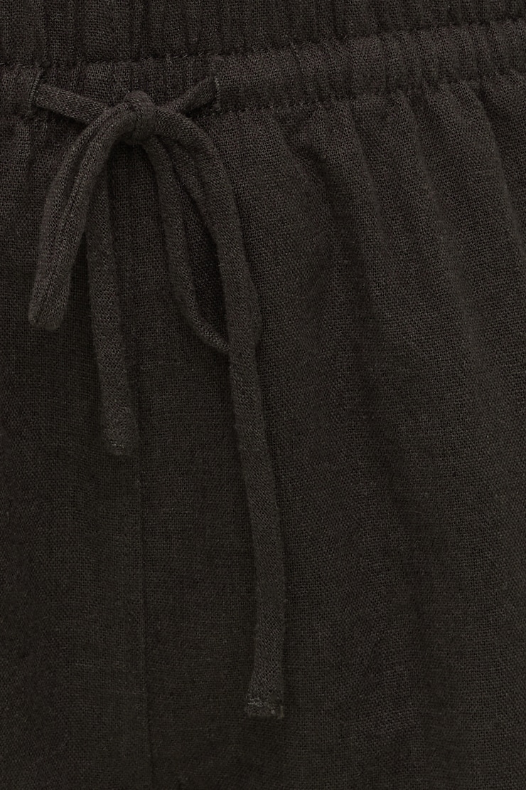 Linen High Rise Shorts