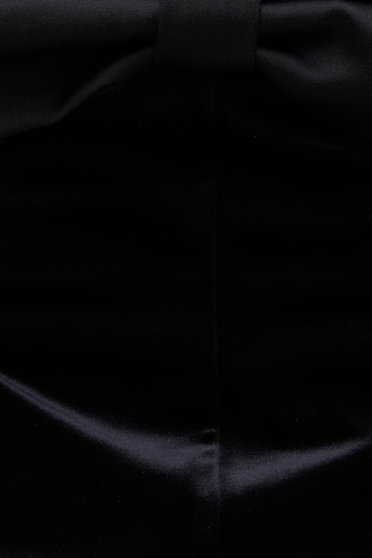 Velvet Bow Top Jet Black large