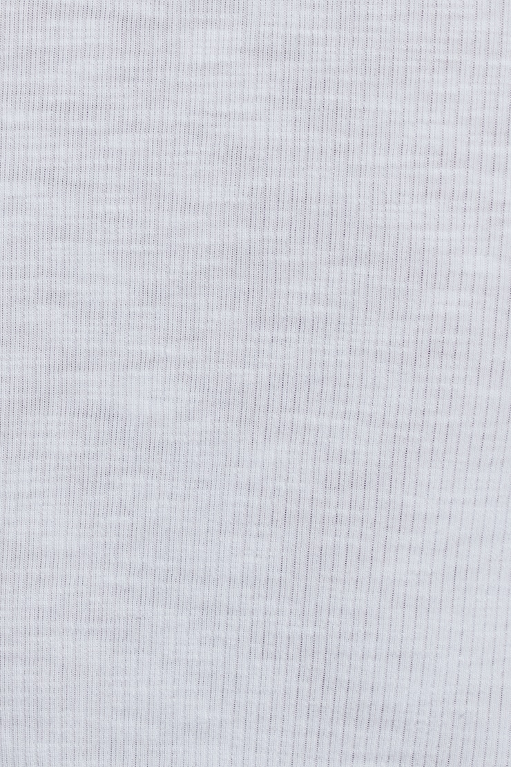 Ribbed Tank Top, Bright White, large