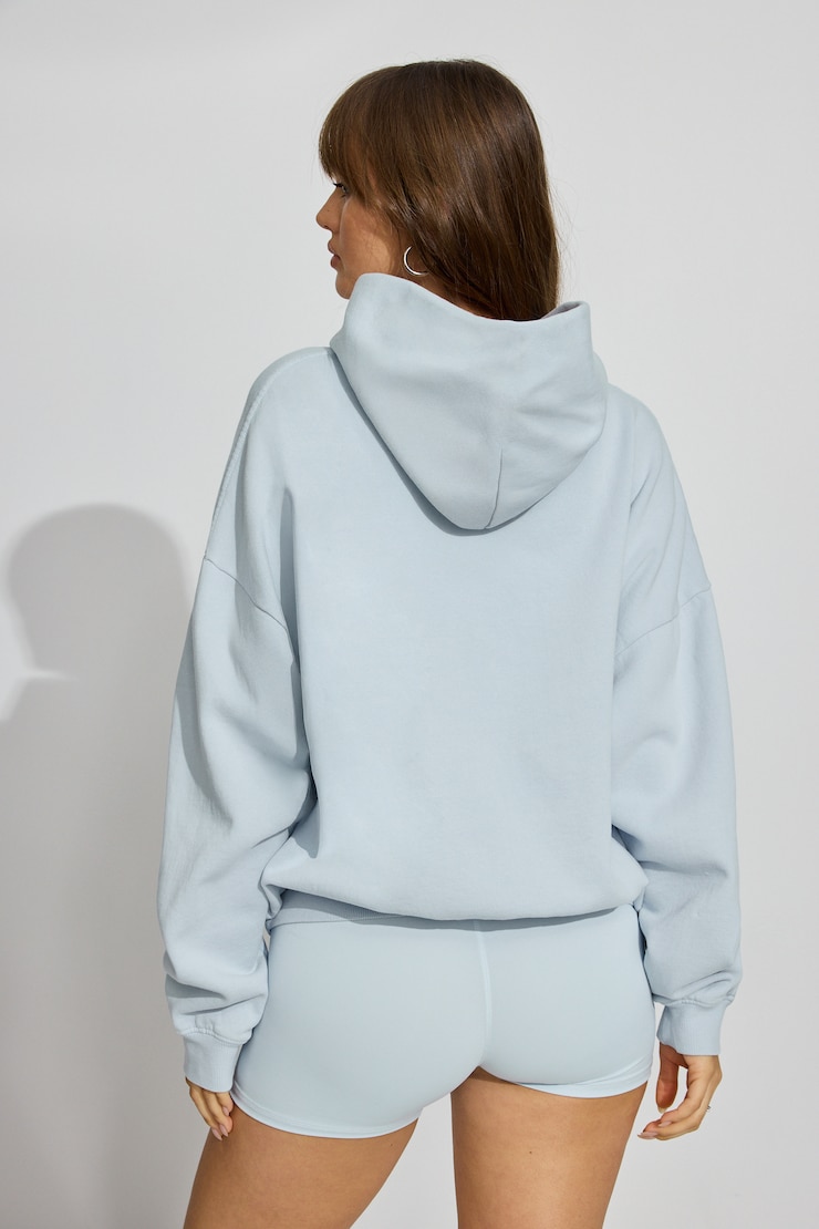 UltraFleece Hoodie, Soft Blue, large