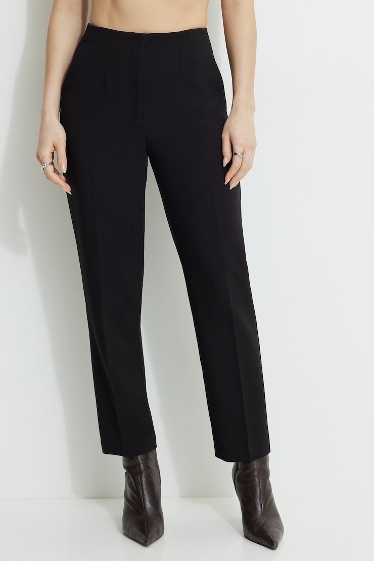 Pantalon Slim Noir St Emile - Taille 6, Neuf Avec étiquettes, Parfait Pour Le Bureau