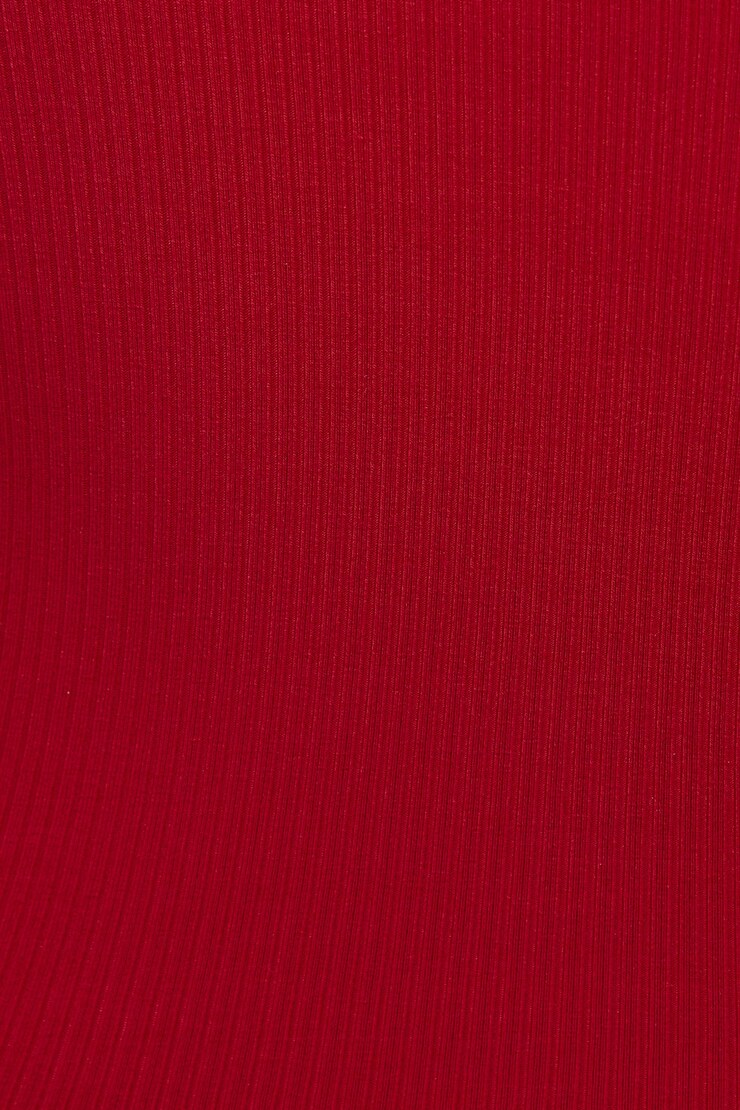 Kasey Scoop Neck Ribbed Cami, Chili Pepper Red, large