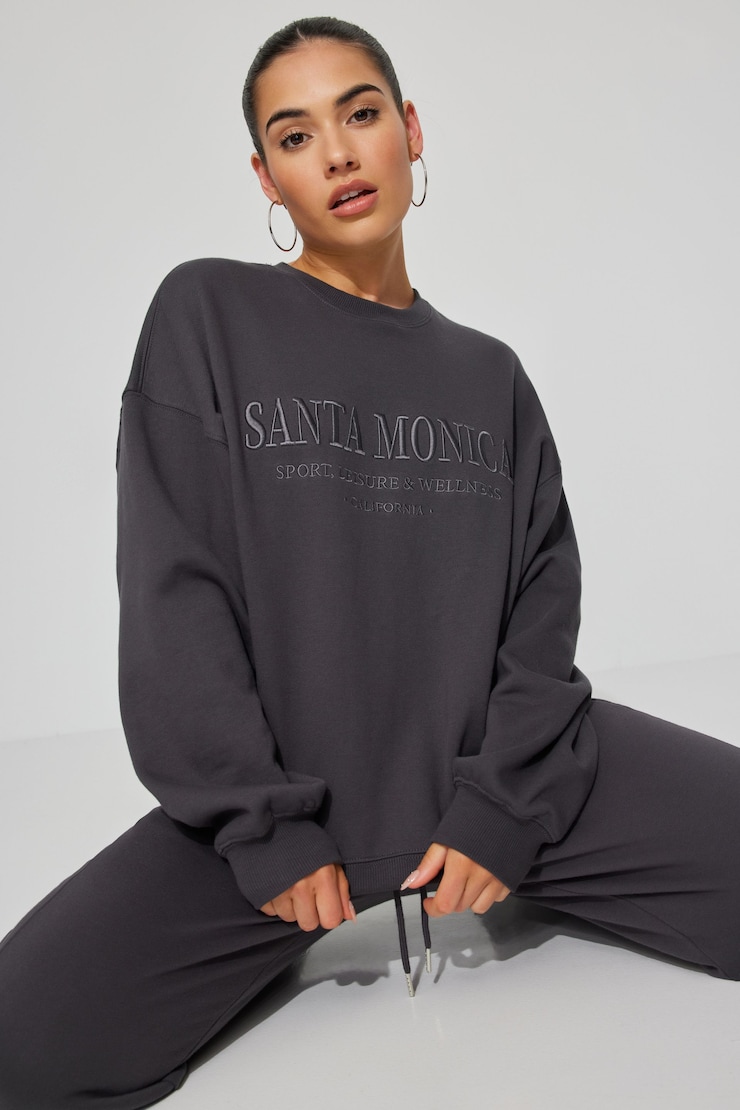 Oversized Crewneck Sweatshirt