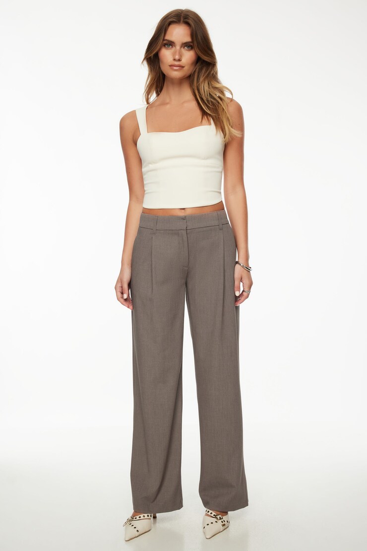 Open Back Corset Top Sea Salt Off-White large