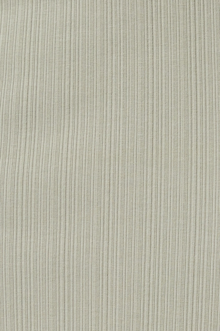 Jupe tulipe maxi en tricot côtelé