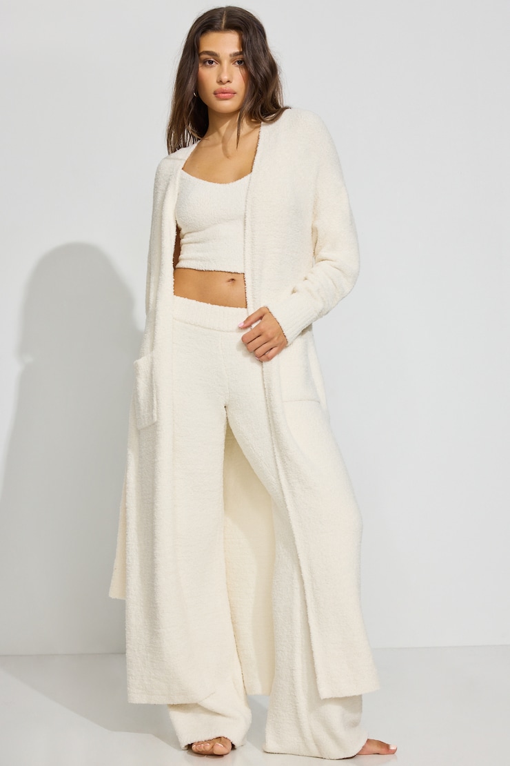 Robe de chambre pelucheuse