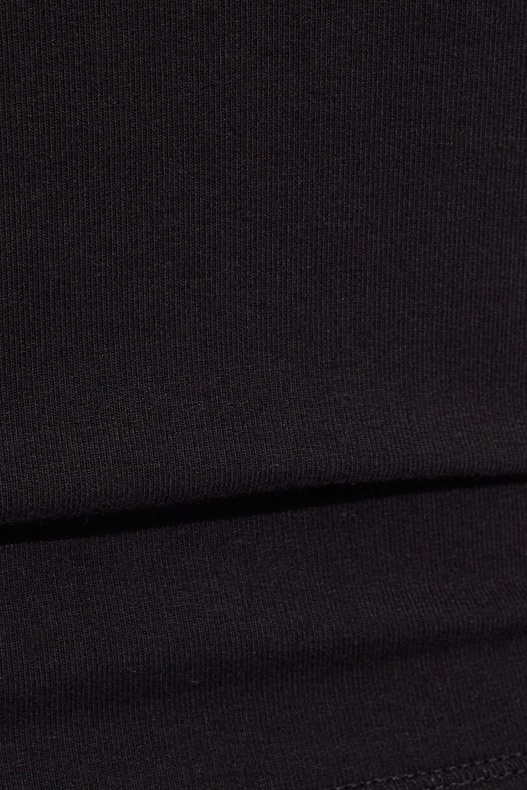 StretchTerry Binding Cami Top, Jet Black, large