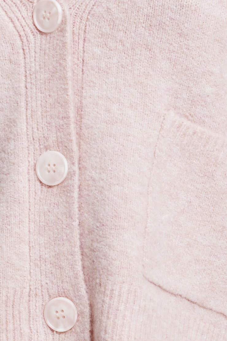 Heavenlyarn™ Abbey Cropped Cardigan Pale Mauve Melange large
