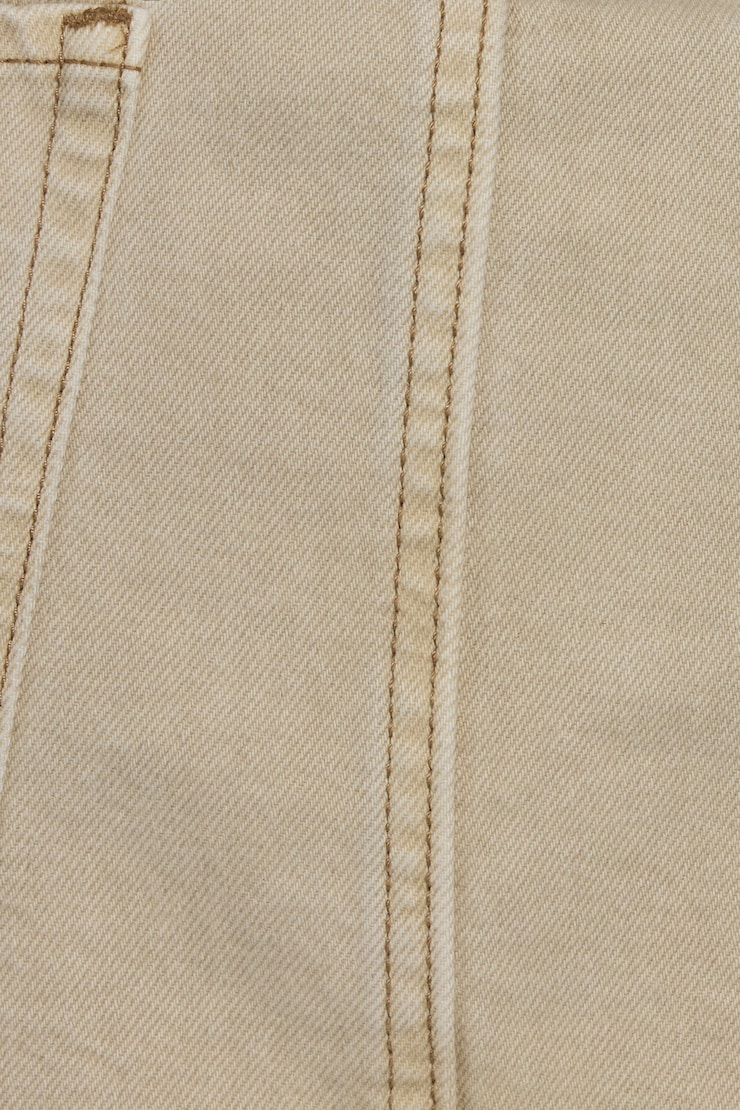 Twill Micro Skort, Dusted Sand Beige, large
