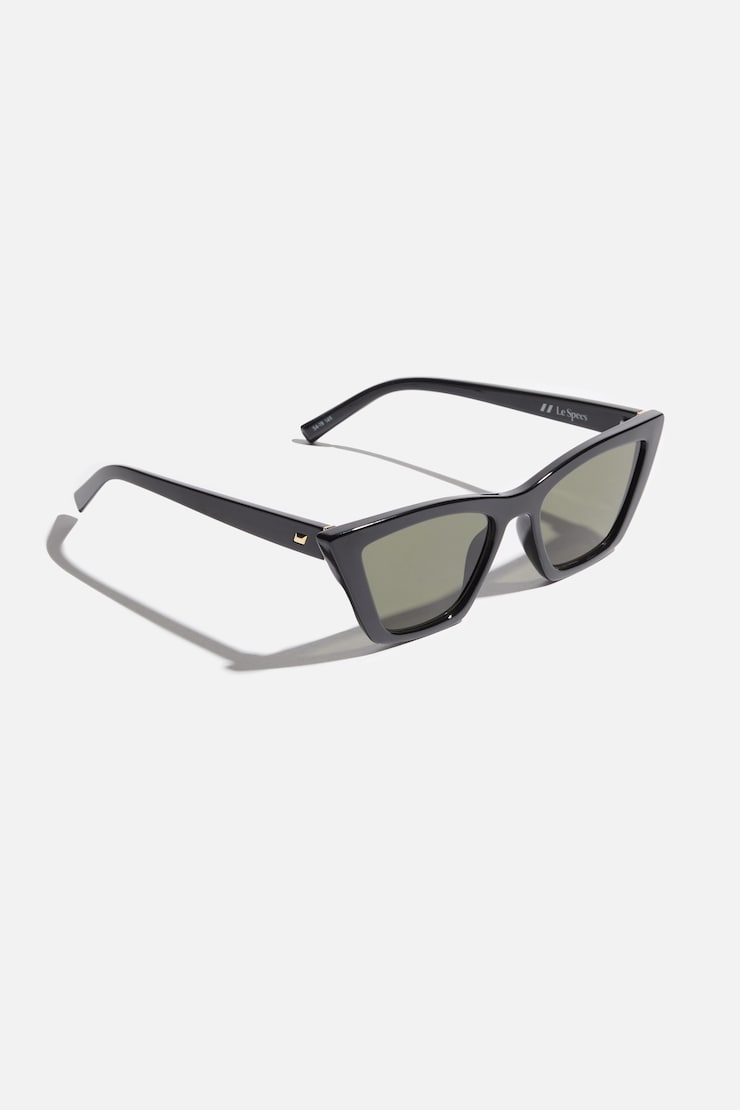LE SPECS | Velodrome Cat Eye Sunglasses Black large