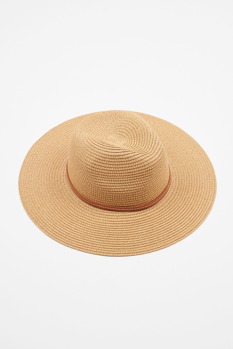 Panama Hat Natural Beige large