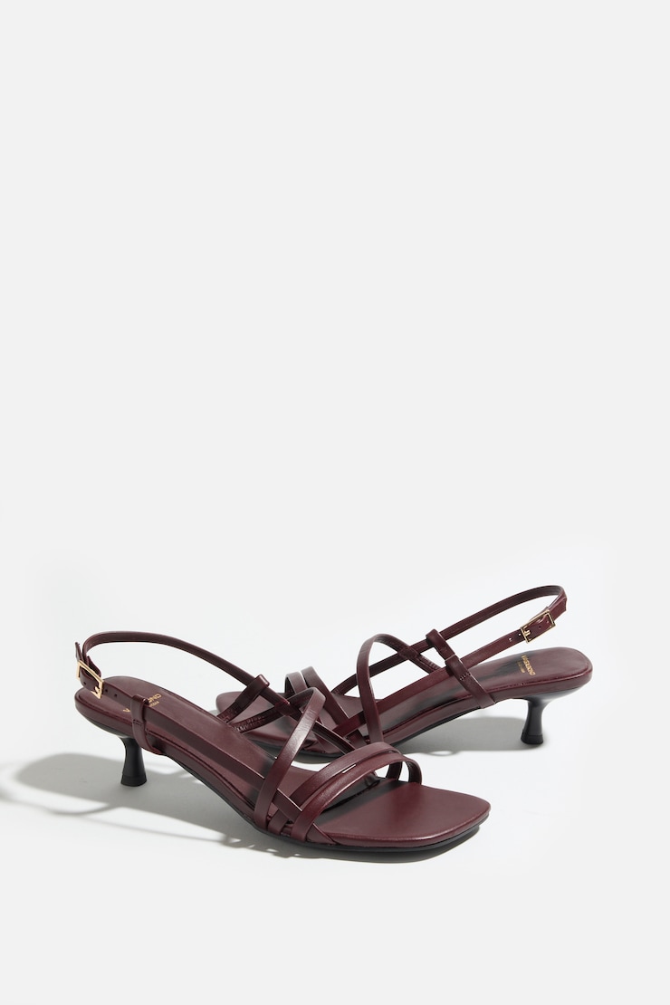 VAGABOND | Jonna Heeled Sandals Cherry Red Leather large