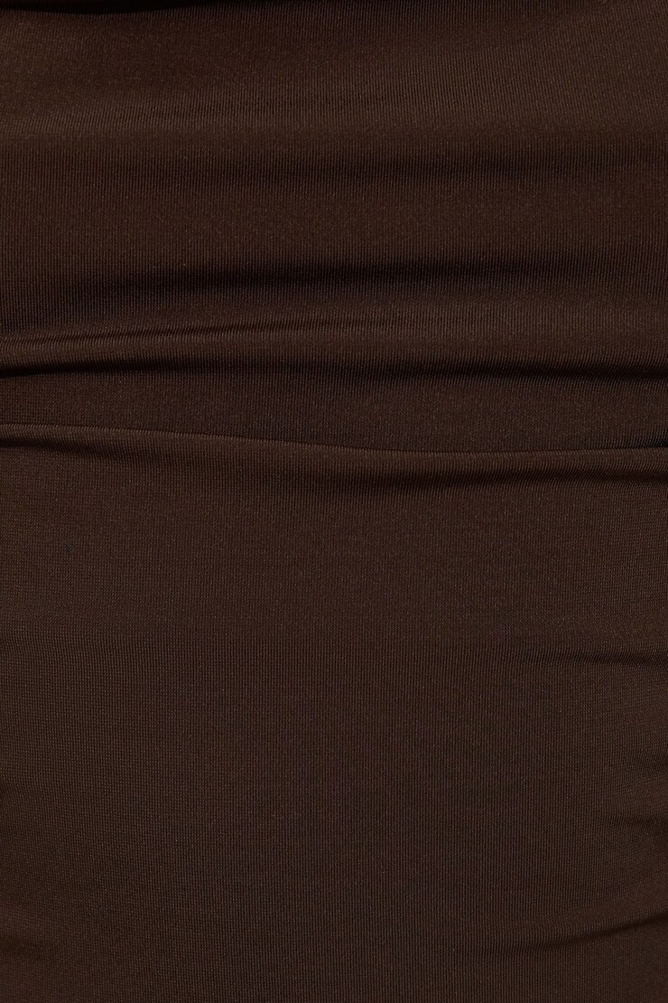 Cowl Tank Top, Armadillo Brown, large