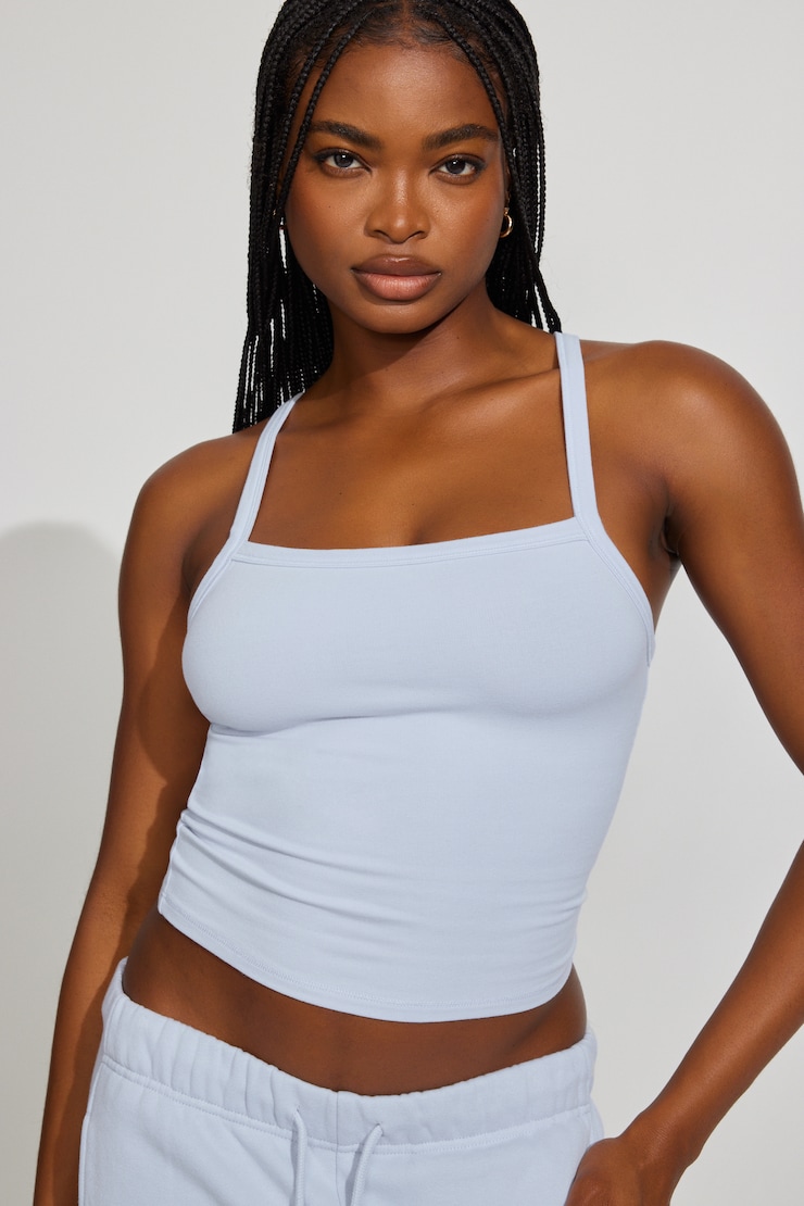 StretchTerry Binding Cami Top