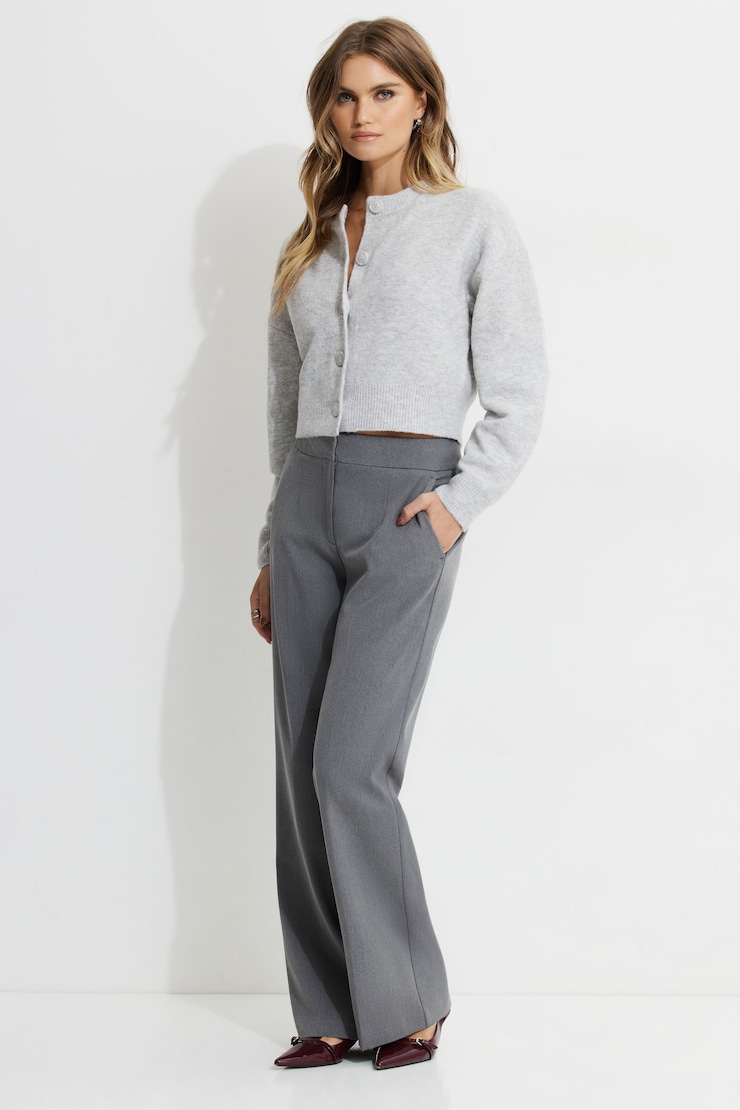 Heavenlyarn™ Catherine Crewneck Cardigan Winter Mist Mix large