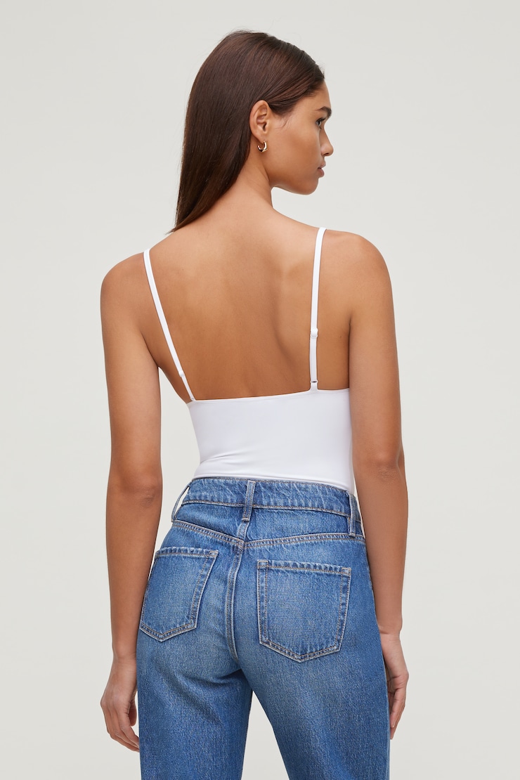 Justaucorps à bordure en dentelle