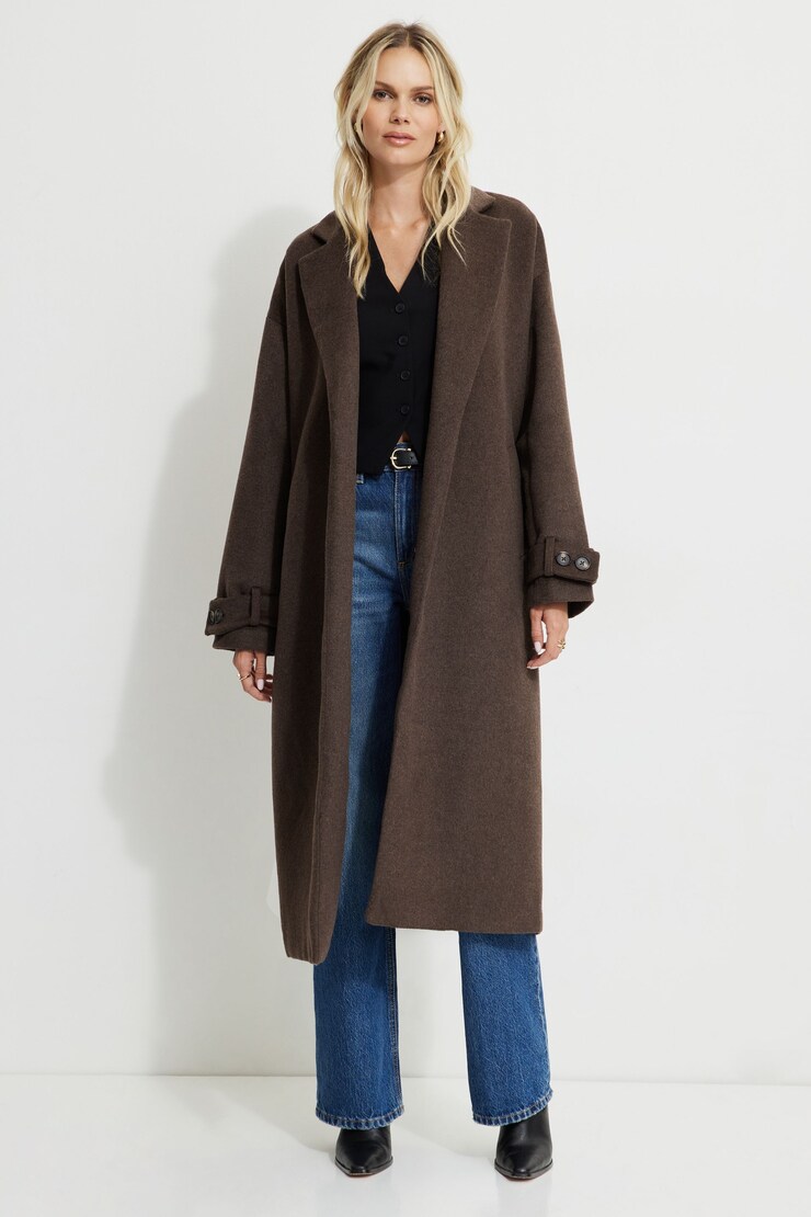 Belted Wool Coat Armadillo large