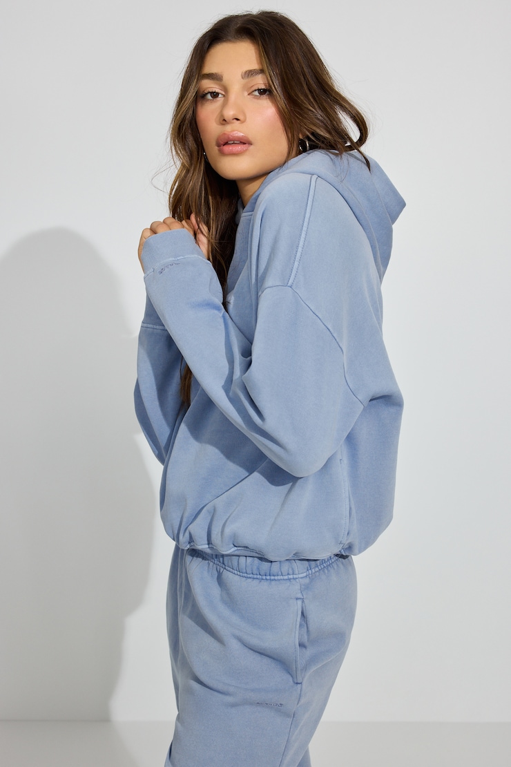 UltraFleece Hoodie, English Manor Blue, large