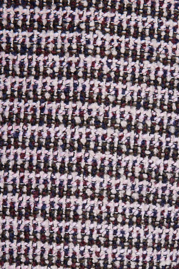 Margaux Tweed Blazer Purple Tweed large