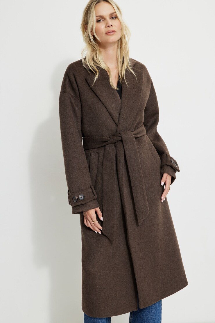 Belted Wool Coat Armadillo large
