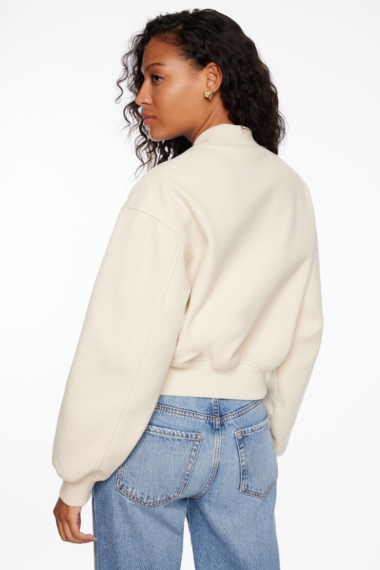 Bomber Jacket Rainy Day Beige large