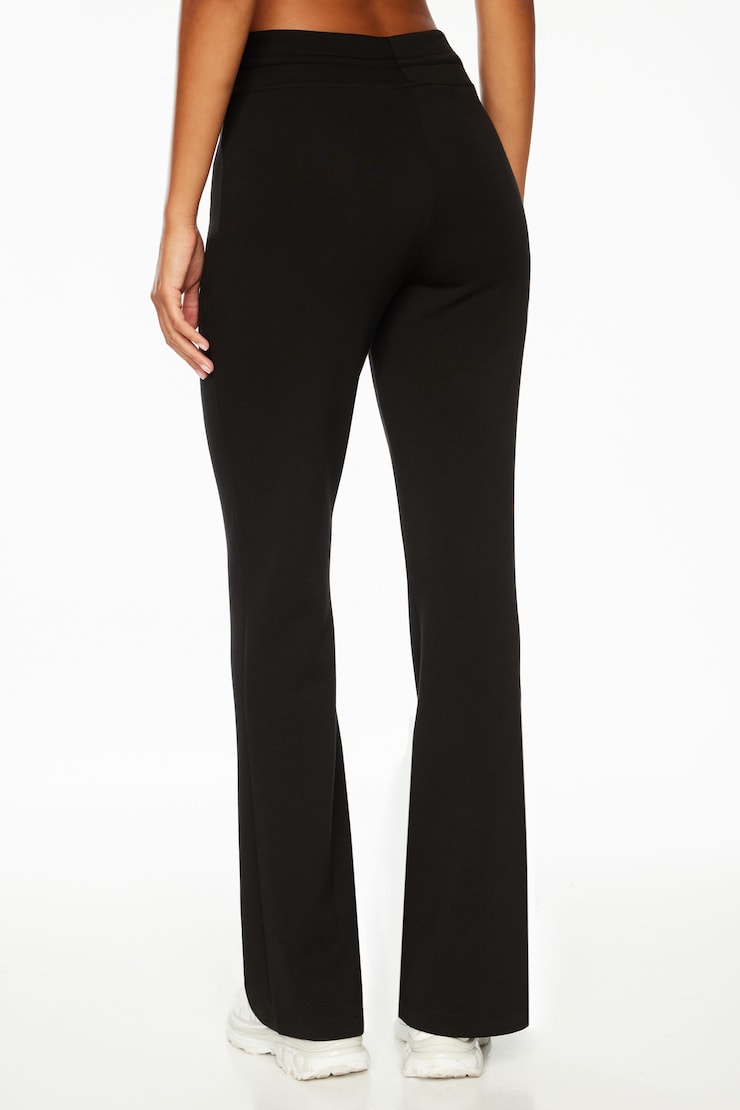 Anywear Scuba Flared Jogger Pants Jet Black  large