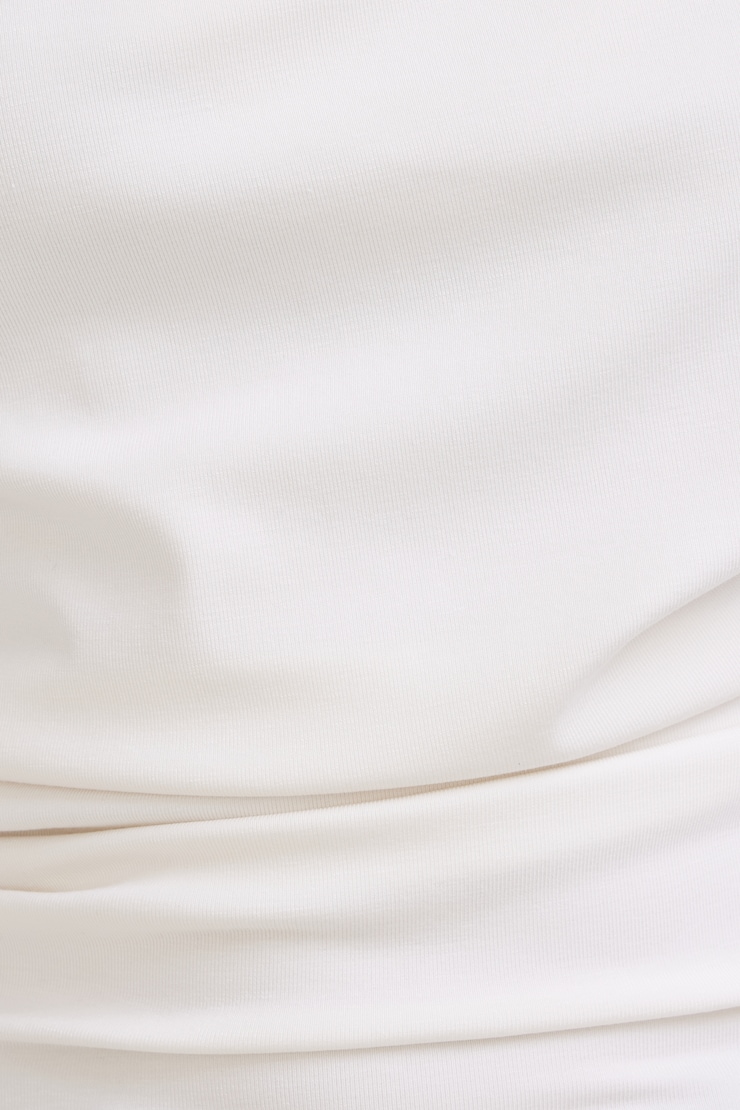 Draped Long Sleeve Top