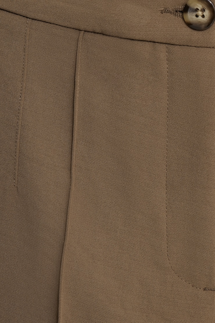 Pintuck Straight Leg Pants