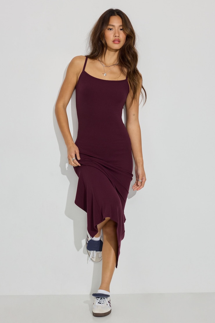 Natalie Low Back Midi Dress