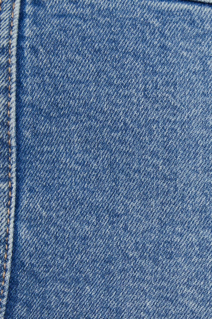 Low Rise Bodycon Denim Skort