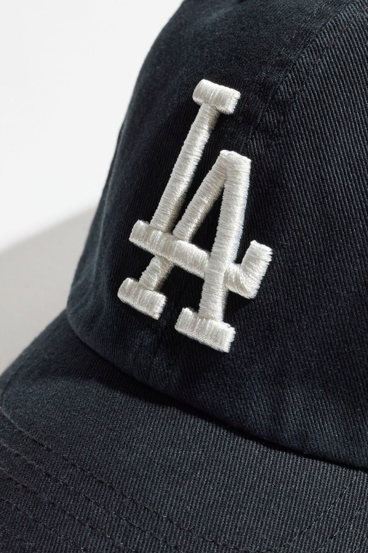 '47 BRAND | Los Angeles Clean Up Cap Black & White large