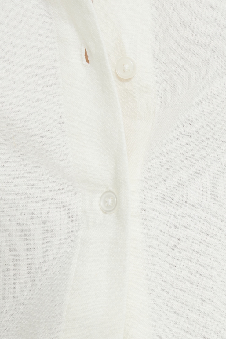 Oversized Linen Shirt Sea Salt large