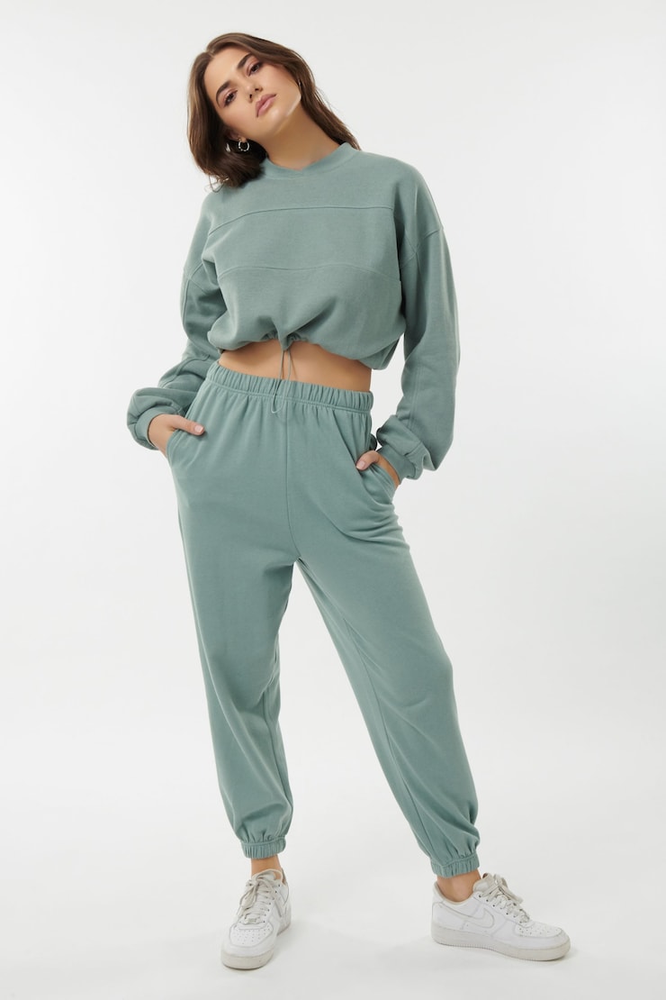 Boyfriend Joggers, Chinois Green, large