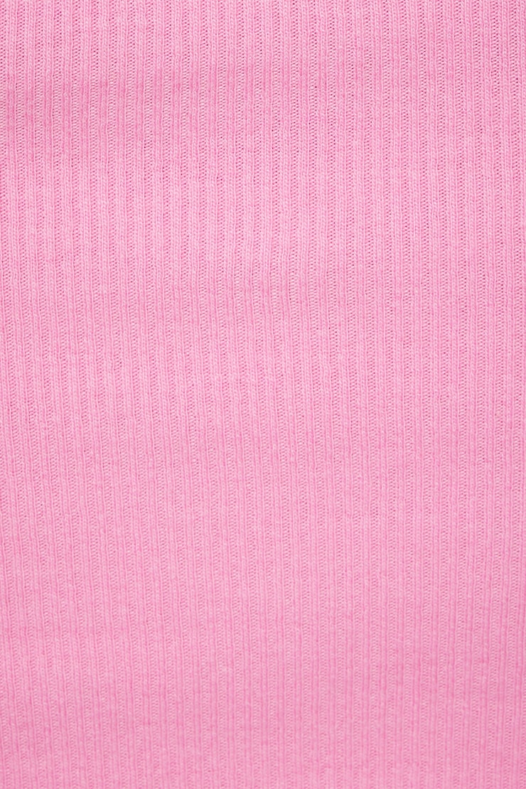 Pia Ribbed Tank Top Marshmallow Rose large