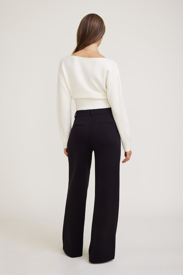 Alex Anywear Wide Leg Pants Jet Black large