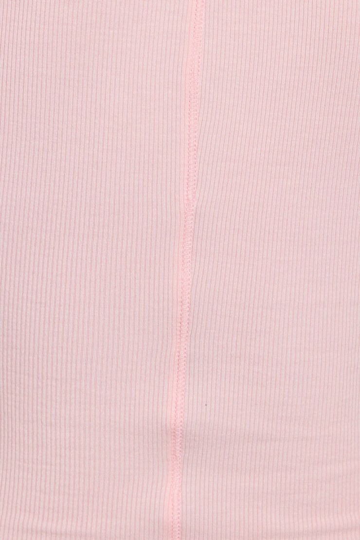 Billie Henley Long Sleeve Top, Chalk Pink, large