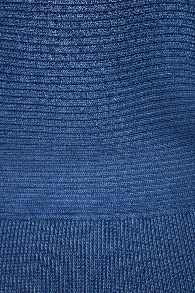 Long Sleeve Boat Neck Sweater Ensign Blue large