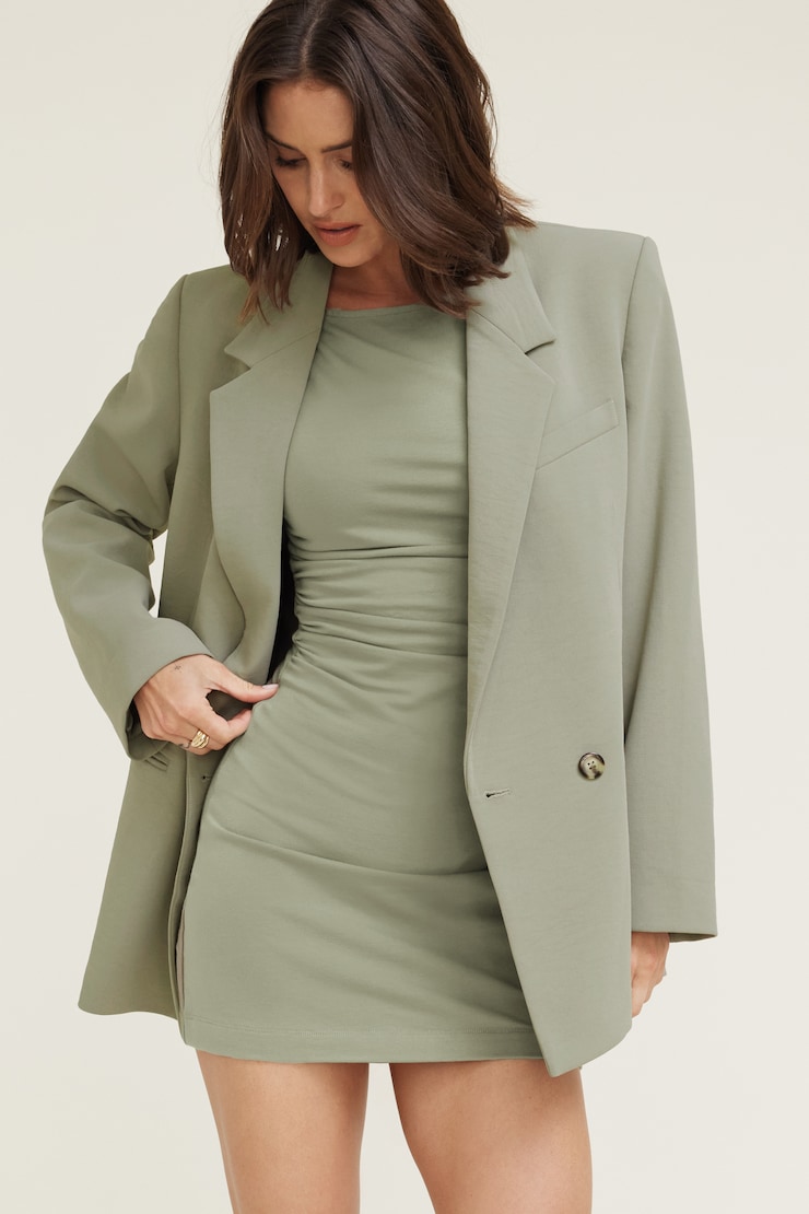Noa Airflow Oversized Blazer Airflow Vetiver Green large