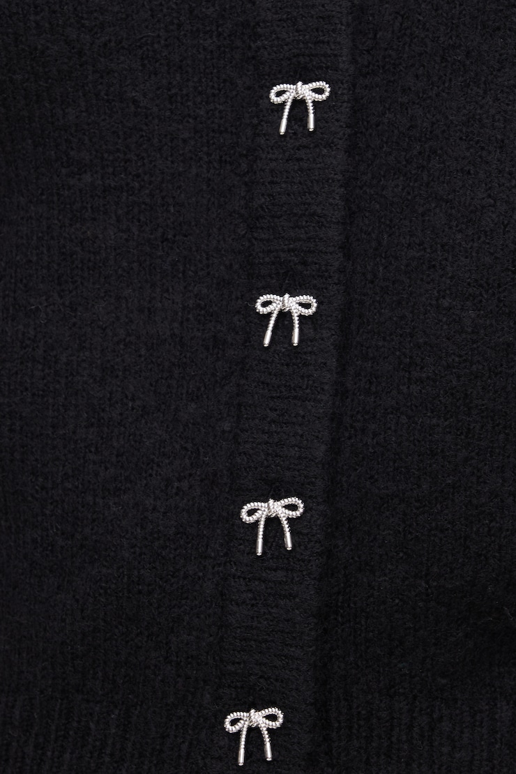 Cardigan à boutons en boucles Rebecca