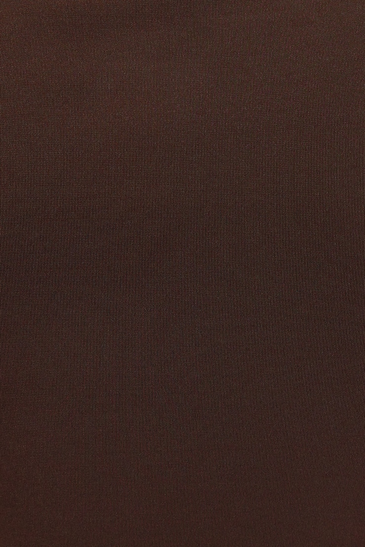 Tie Front Flyaway Top, Armadillo Brown, large