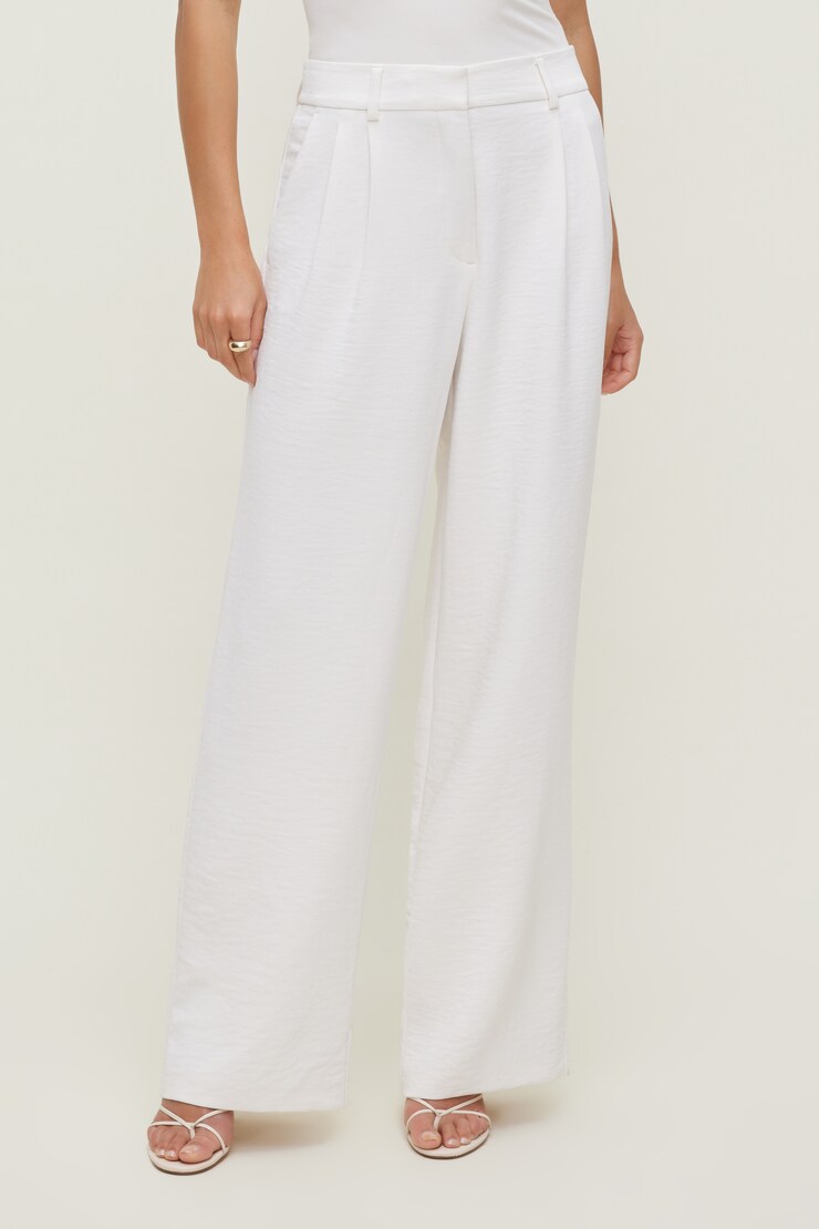 Alex Airflow Wide Leg Pants Calming Off White large